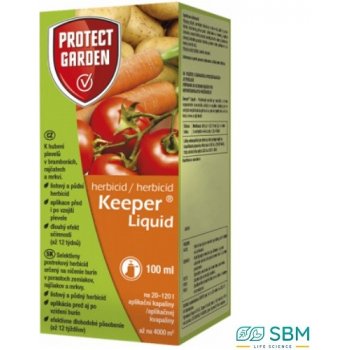 Herbicid Keeper Liquid k hubení plevelů v bramborách, rajčatech a mrkvi 100 ml