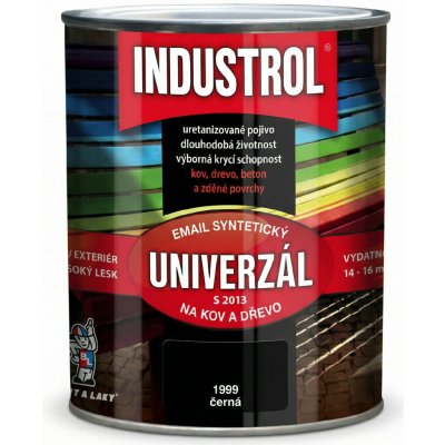 Industrol 0,375 l černá – Zboží Mobilmania