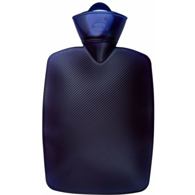 HUGO-FROSCH Termofor Classic Plant 1,8L, transparentní, modrý – Zboží Mobilmania