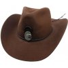 Klobouk Westernový klobouk hnědá Q6058 101654HH