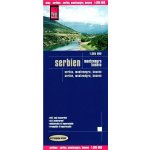 Srbsko Černá Hora Kosovo Serbia Montenegro 1:385t mapa RKH – Zboží Dáma