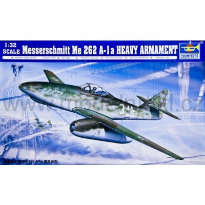 Trumpeter Messerschmitt Me 262A-1a HEAVY ARMAMENT 1:32 – Zbozi.Blesk.cz