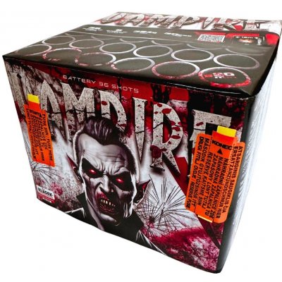 Ohňostroj VAMPIRE 36 ran 20 mm – Zboží Dáma