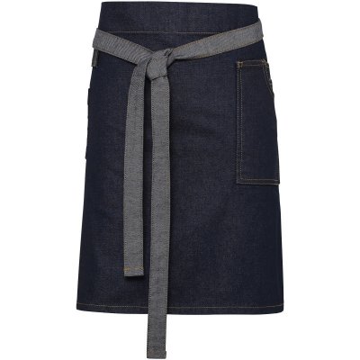 Premier Zástěra Division PR 135 do pasu denim krátká COT390135m1499-indigo deni Denim indigo – Hledejceny.cz