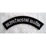 Nášivka Bezpečnostní služba - bílá Z0450 Barva: Bílá – Zboží Mobilmania