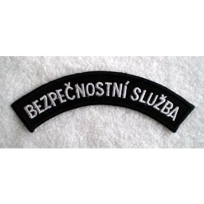 Nášivka Bezpečnostní služba - bílá Z0450 Barva: Bílá – Zboží Mobilmania