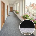 Betap Wembley šedá s nopy 70 x 340 cm – Zboží Mobilmania