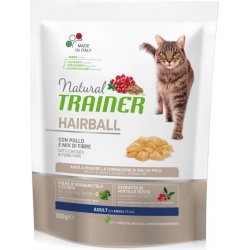 Natural Trainer Cat HAIRBALL kuřecí 0,3 kg