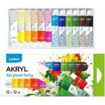 Barvy olejové sada 12 barev 12 ml – Hledejceny.cz