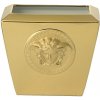 Váza ROSENTHAL VERSACE MEDUSA GOLD 18 cm