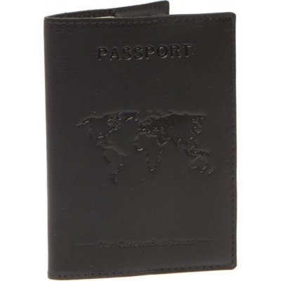 The Chesterfield Brand Kožený obal na cestovní pas C08.048800 černý – Zboží Živě