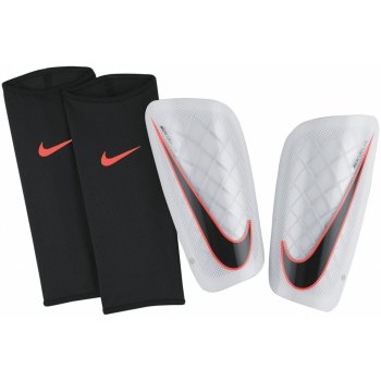 Nike Mercurial lite Shin Guards White/Orange