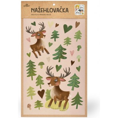 Lesní svět Nažehlovačka L 027 - Jeleni – Hledejceny.cz