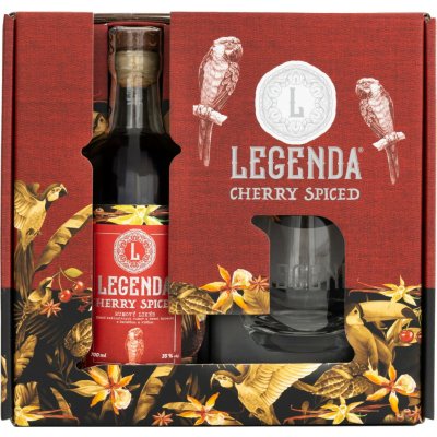 Legenda Cherry Spiced 35% 0,7 l (holá láhev) – Zboží Dáma
