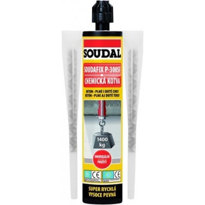 SOUDAL Chemická kotva SOUDAFIX P-300 SF 300ml – Sleviste.cz