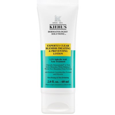 Kiehl's Dermatologist Solutions Expertly Clear Blemish Treating & Preventing Lotion krém na obličej na aknózní pleť 60 ml – Hledejceny.cz