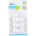 BabyOno ochrana zásuvky 6 ks Bílá – Zboží Mobilmania