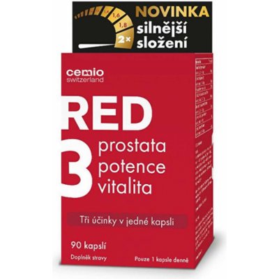 Cemio RED3 100 kapslí – Hledejceny.cz