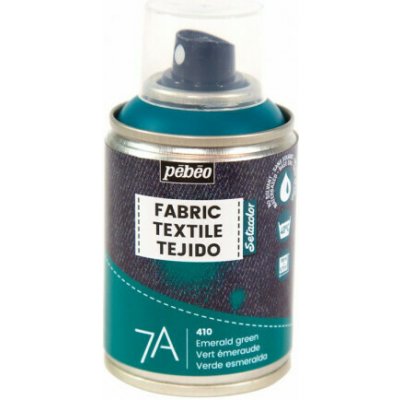 Sprej na textil 7A 100 ml smaragdově zelený – Zboží Dáma