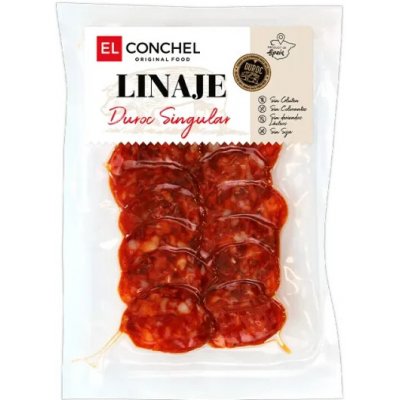 El Conchel Krájené chorizo z plemene Duroc 100 g – Sleviste.cz