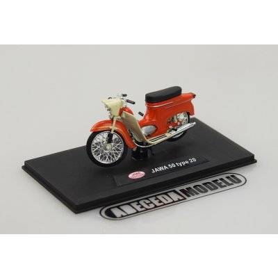 Abrex JAWA 50 PIONÝR typ 20 1967 Červená 1:18 – Zboží Mobilmania