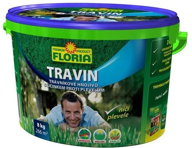 Agro CS Floria Travin Trávníkové hnojivo 8 kg