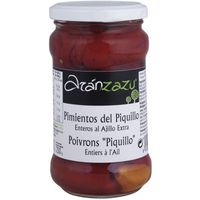 Sacesa Pimiento Piquillo nakládané papričky s česnekom 295 g