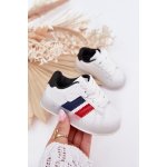 Boto tenisky dětské Arielle černá modrá bílá červená – Zboží Dáma