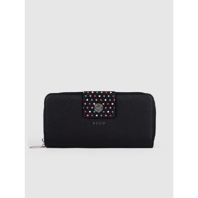 Vuch Dámská peněženka s puntíky ze syntetické kůže Black Dots Collection Judy Jasmine – Zboží Mobilmania