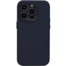 Pouzdro Decoded Leather BackCover iPhone 14 Pro - modré