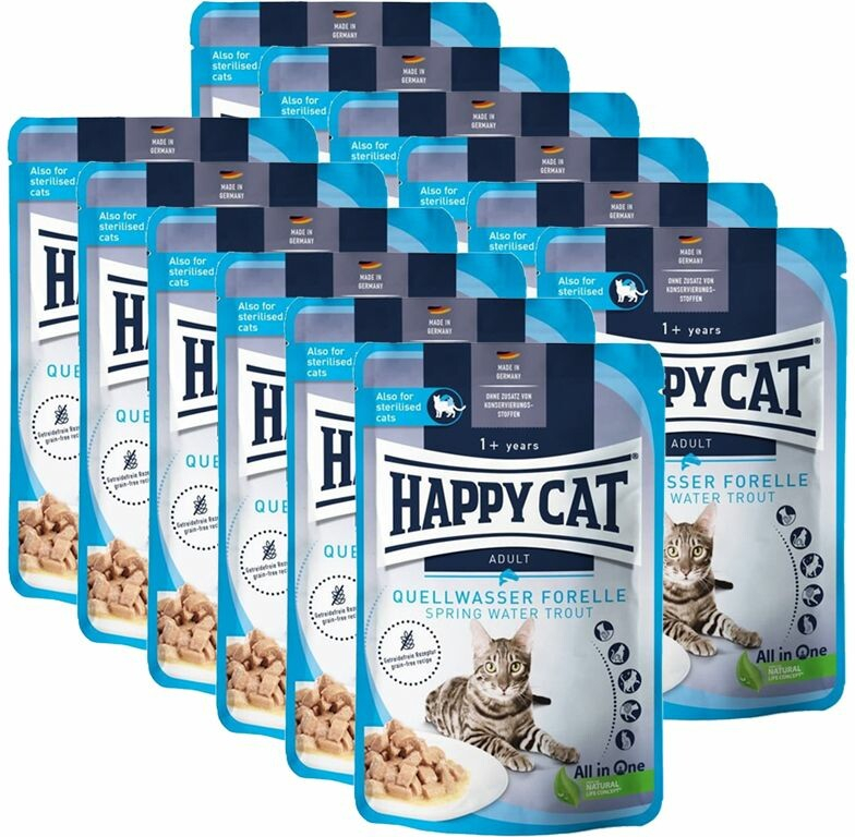 Happy Cat Culinary Pstruh 12 x 85 g