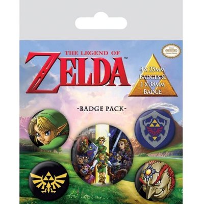 Sada placek The Legend of Zelda – Zboží Dáma