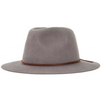 Brixton Wesley Fedora Lt Grey