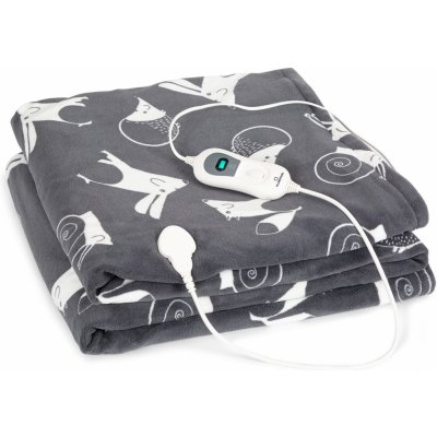 Klarstein Dr. Watson XXL coral fleece Anthracite Patterned HZD2-DrWatsonXXL-GR-A – Zboží Dáma