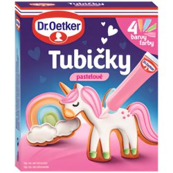 Dr. Oetker Tubičky bílé 4 x 76 g