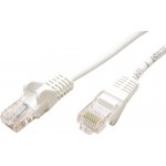 Goobay 21.92.0770 FTP patch kat. 5e, 1 lomený konektor (90°), 0,5m, bílý – Zboží Živě