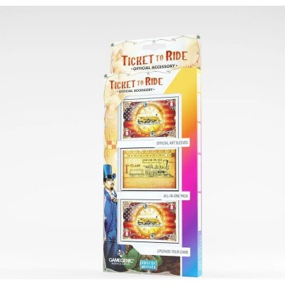 Gamegenic Ticket to Ride Art Sleeves Jízdenky prosím obaly – Zboží Mobilmania