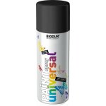 BIODUR Email Černá metalická 400 ml aerosol