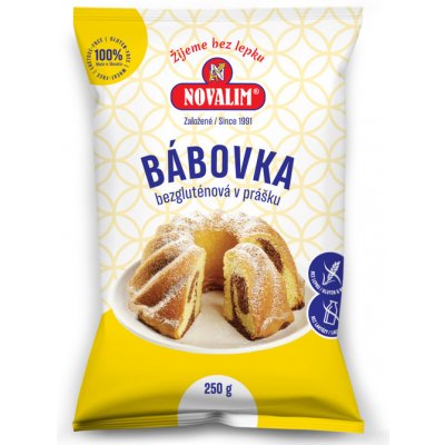 Novalim Bezlepková bábovka v prášku 250 g – Zboží Mobilmania