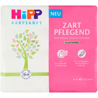 HiPP BABYSANFT Čistící vlhčené ubrousky 4 x 48 ks – Zboží Dáma