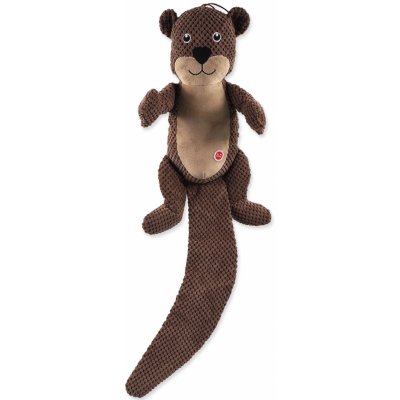 Dog Fantasy Jumbo bobr pískací a šustící 80 cm – Zboží Dáma