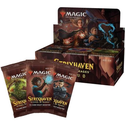 Wizards of the Coast Magic The Gathering: Strixhaven School of Mages Draft Booster – Zboží Mobilmania