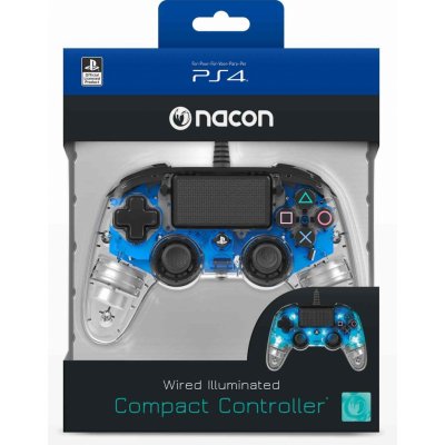 Nacon Wired Compact Controller PS4 PS4OFCPADCLBLUE – Hledejceny.cz