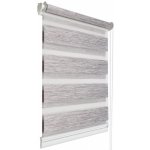 GARNÝŽE-HEBR Roleta Den a noc - Šedá - 48x150cm – Sleviste.cz