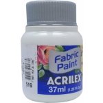 Acrilex Barva na textil 37 ml bílá 519 – Zbozi.Blesk.cz