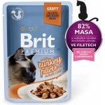 Brit Premium Cat Delicate Fillets in Gravy Turkey 85 g – Sleviste.cz