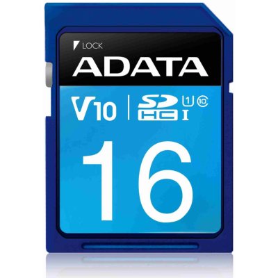 ADATA SDHC 16 GB UHS-I ASDH16GUICL10-R
