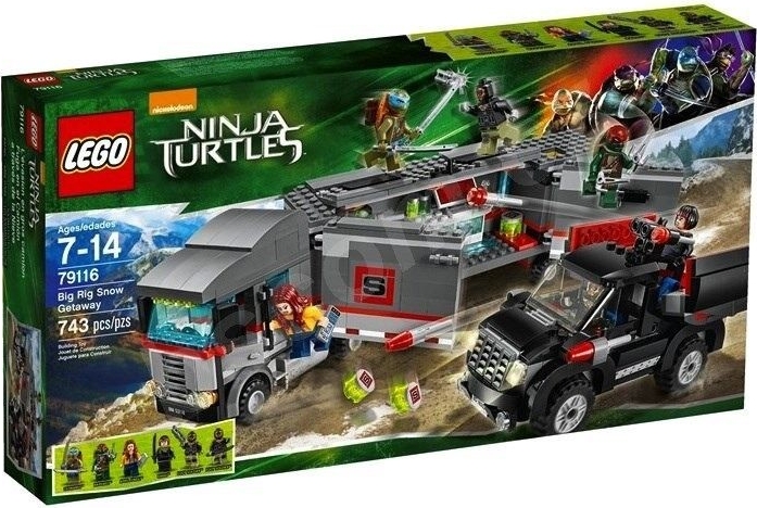LEGO® 79116 Ninja Turtles únik velkého sněžného náklaďáku od 3 599 Kč -  Heureka.cz