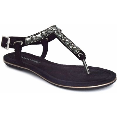 Letní sandály Marco Tozzi 2 28112 26 černá – Zboží Mobilmania