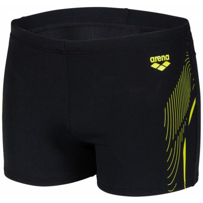 Arena Mens swim short graphic 005552/560 černé – Zboží Mobilmania